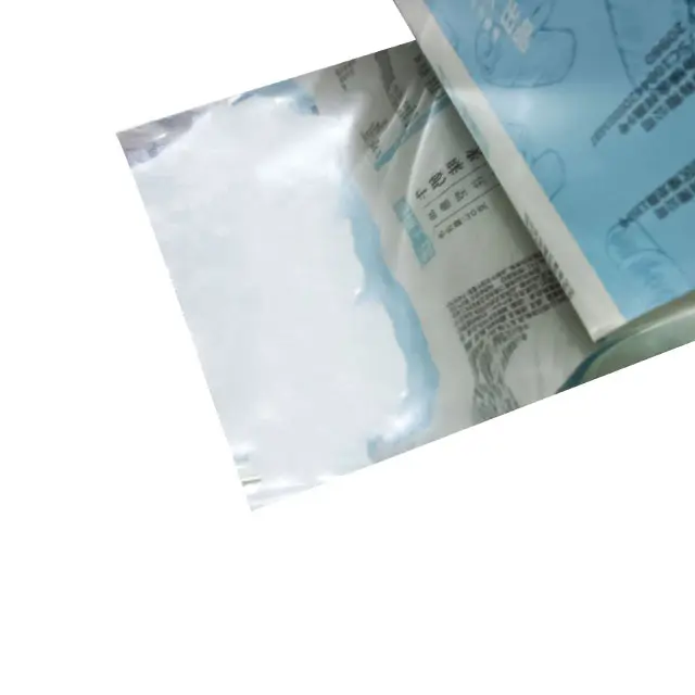 Custom Printed Food Packaging Roll Film Laminated Plastic Flexible Packaging Roll Automatic Plastic Film Sachet Roll