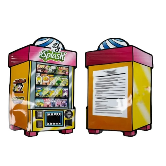Custom Printed Edible Gummies 3.5-gram Resealable Zip Die Cut Packaging Special Unique Shape Bag Child Resistant Mylar Bag
