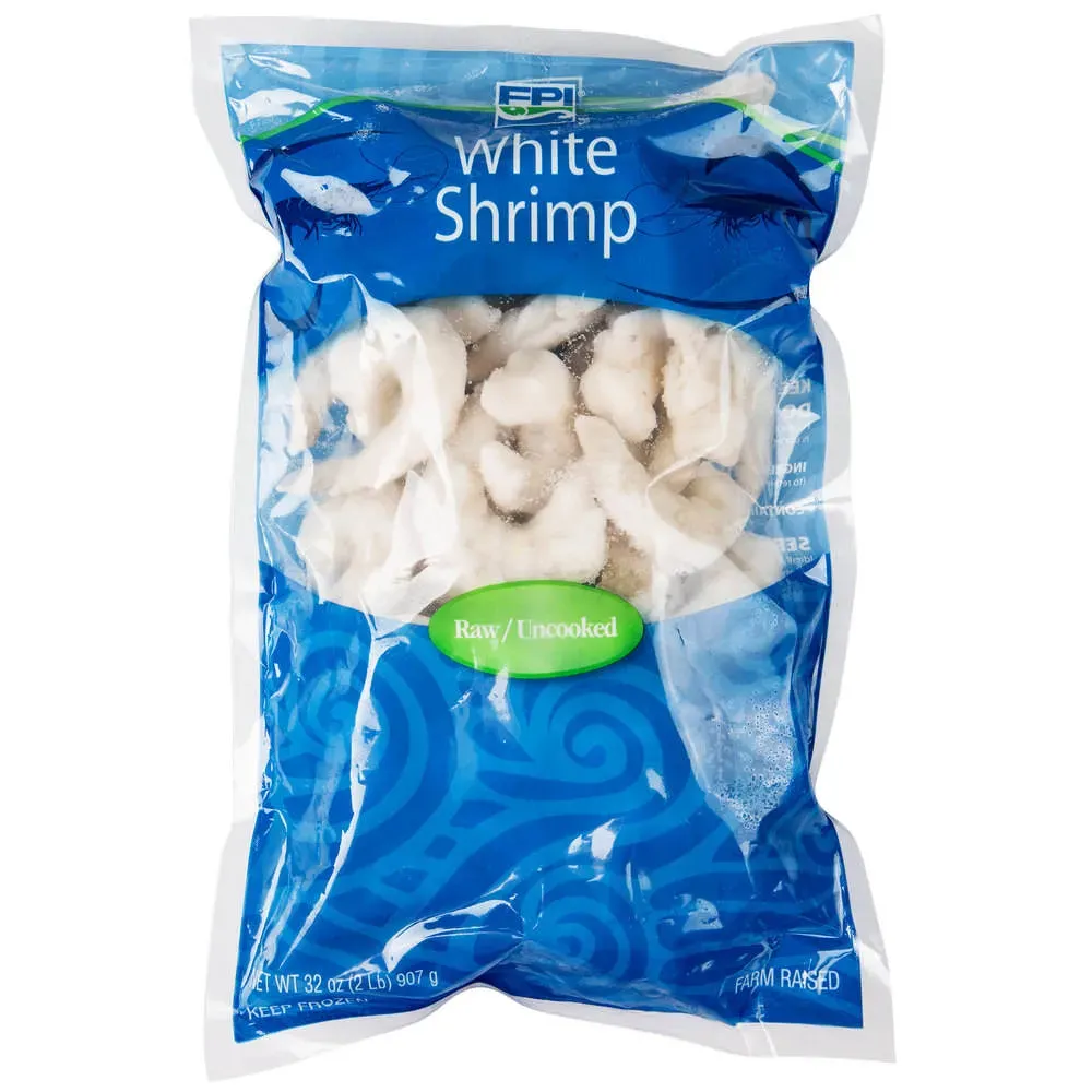 Customized Plastic Packaging Sealer Bag Hot Seal With Window Food Three-side Seal Bag Meat Seafood Freezer Bag